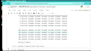 Get columns from a python data frame