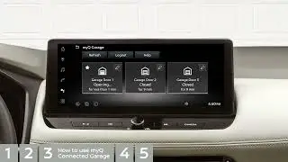 How to Set Up myQ Connected Garage with NissanConnect Services | Support