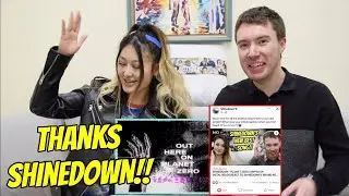 WE GOT A SHOUT OUT FROM SHINEDOWN!! 😲  😲