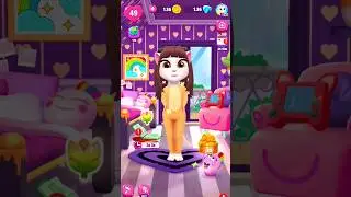 Poppy doll cosplay My Talking Angela 2 