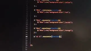 Given a Color to (ul) with the help of {JQUERY} .