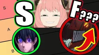 I Ranked EVERY ANIME in 2022 * (Chainsaw Man, Spy X Family, Made In Abyss)