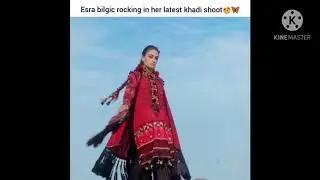 Haleema Sultan ( Esra ) latest photoshoot with Khadi ,the clothing brand in Pakistan