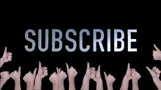 | Non Copyrighted | Black Screen Subscribe Button With sound | Like, Subscribe & Bell Button