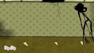 The backrooms monster fell off the ceiling animation