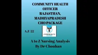 COMMUNITY HEALTH OFFICER ##RAJASTHAN##MADHPRADESH#CHO#NHM32020-2021