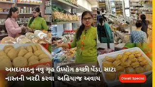 નાસ્તાની ખરીદી અહિયાજ કરાય  -  Ahmedabad Best Gruh Udhyog | શ્રી અનંત ગૃહ ઉધ્યોગ | Khakra , Penda