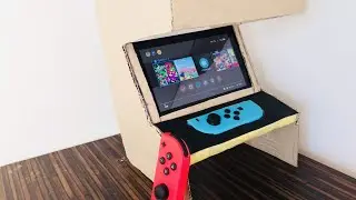 MINI Arcade Machine for Nintendo SWITCH from CARDBOARD [V1.0]