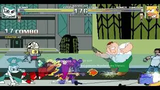 mugen team jenny vs team homer