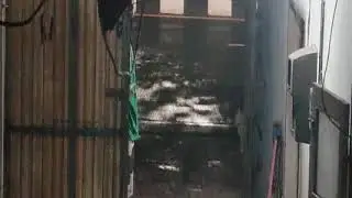 rekaman cctv depan warkop jl. kenjeran surabaya.