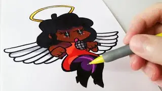 Draw Hellchart Carol Friday Night Funkin Mod