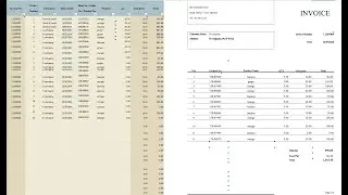 How to use Excel template for create Auto Tax Invoice/ bill / receipt with auto invoice number