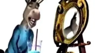 blue donkey meme