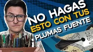 ❌ Common ERRORS with FOUNTAIN PEN Not working? Don't you write?