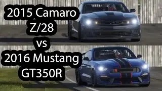 Ultimate Track Showdown - Z/28 vs GT350R Top Gear