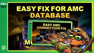 Talend Tutorial //👨🏾‍💻 Unable to Connect To AMC Database?  Here's the fix...  | www.demohub.dev