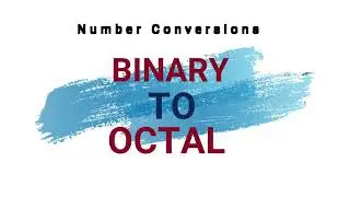 Binary to Octal Conversion