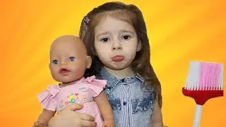 Настя как золушка для куклы Беби БОН