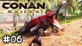 Conan Exiles #06 - Schnappi Muss Sterben 🐊 Lets Play Deutsch