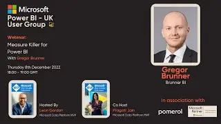 Measure Killer for Power BI with Gregor Brunner