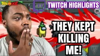 MY DISCORD KEPT KILLING ME!!! | Among Us Twitch Highlights