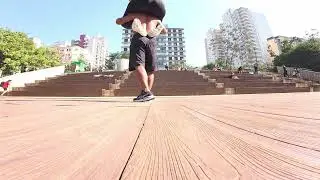 Shoulder Ride on Augusta Park, in São Paulo