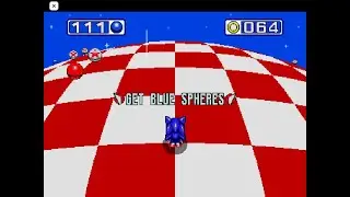Roblox classic sonic simulator (NEW BLUE SPHERES)