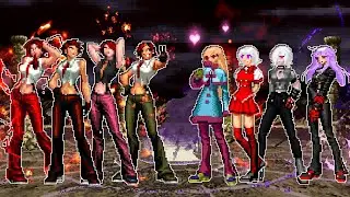 Vanessa Edits Team [ Vs ] kula Diamond Edits Team [ KOF 2002 MUGEN ] #kofmugen #kof #mugen