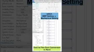 Revit HVAC | Duct to Flex Duct Conversion | 