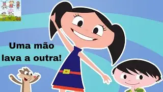 Vamos lavar as mãos para não ficar doente!!!