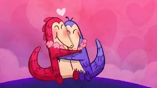 Pangolin love (Google Doodle Valentine's day 2017)