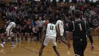 9 Rome Free Academy at 8 Henninger Boys Varsity Basketball Class AA Sectionals First Round