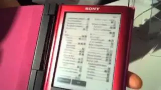 Sony Reader Pocket Edition touchscreen ebook reader -IFA 20