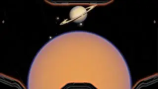 Falling Into Saturn's Moon Titan (Simulation)
