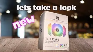 Thermalright TL-E12W-S X3 ARGB 3 Fan Pack Unboxing