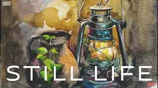Still Life drawing & painting demonstration