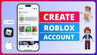 How to Create Roblox Account on iPhone | Sign Up to Roblox on iPhone | Make a Roblox Account