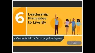 Portfolio Vyond & Articulate Storyline:  Culture Value Pillars