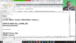 93 Modern Databases Cairo Univ MySQL Index  Query Optimization by Add Index and Explain Query