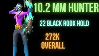 Black Rook Hold +22 | Marksmanship Hunter | WoW Dragonflight 10.2 M+ | 272K Overall