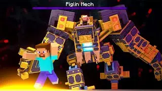 Piglin Mech from Captain Sparklez! #minecraft  [Mythicmobs x Modelengine]