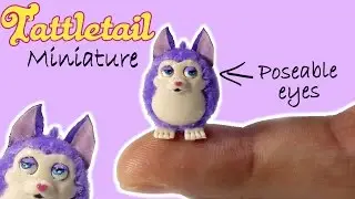 EASY Miniature Tattletail Tutorial // DIY Mini Doll Tattletail
