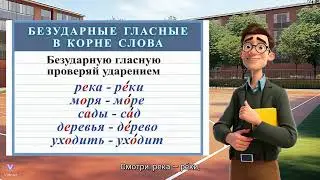 Для самых умных. Правописание безударных гласных теперь легко запомнить.