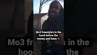 Mo3 freestyle’s in the hood before the money and fame #ll3 #mo3 #dallas #boosie #viralvideo
