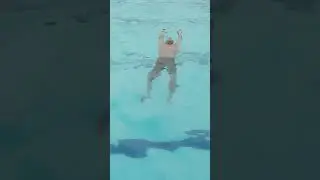 How to float on water without moving arms and legs #swimming