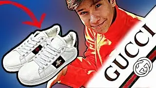 КЕДЫ GUCCI СВОИМИ РУКАМИ / КАК СДЕЛАТЬ КЕДЫ GUCCI / КЕДЫ GUCCI КАК У FACE / КАК КРУТО ПРОКАЧАТЬ КЕДЫ