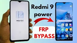 Redmi 9 Power Google Account Bypass Without PC 2023!