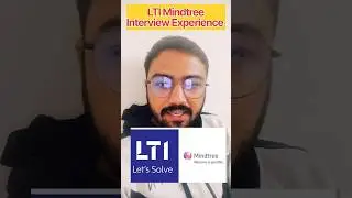 #16thdayof21daychallenge Latest LTI Mindtree Interview experience in 2023 #shorts