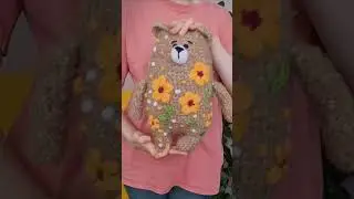 OZ0N арт.1639687650 #вязаныеигрушки #вязание #вязаниекрючком #плюшевыеигрушки #плюшевыймишка #мишка
