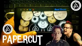 LINKIN PARK - PAPERCUT | REAL DRUM COVER